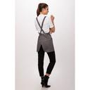Chef Works Mushroom Largo Short Bib Apron, 25.2 inch Long x 37.8 inch Wide