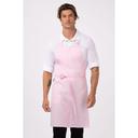 Chef Works Pink Brio Bib Apron for Unisex, 34 inch Long x 33 inch Wide