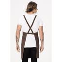 Chef Works Espresso Lockharte Bib Canvas Apron for Unisex, 33.5 inch Long X 31.5 inch Wide