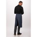 Chef Works Blue Brio Chefs Bib Apron for Unisex, 40.2 inch Long x 43.1 inch Wide