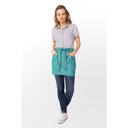 Chef Works Jade Medford Half Bistro Apron for Unisex, 16.1 inch Long x 37.8 inch Wide