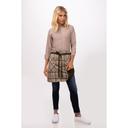 Chef Works Brown Olympia Half Bistro Apron for Unisex, 19.1 inch Long x 31.7 inch Wide