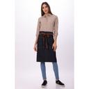 Chef Works Indigo Blue Memphis Bistro Apron, 24 inch Long x 32 inch Wide