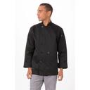 Chef Works Black Extra Large Classic Fit Bastille Chef Coat for Unisex