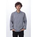 Chef Works Grey Large Modern Fit Hartford Chef Coat for Men