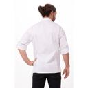 Chef Works White Large Modern Fit Lansing Chef Coat for Men