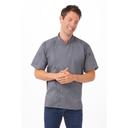 Chef Works Ink Blue 4XL Modern Fit Springfield Chef Coat for Men