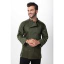 Chef Works Olive 4XL Modern Fit Mojave Chef Coat for Men