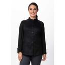 Chef Works Black Large Modern Fit Tulum Chef Coat for Women