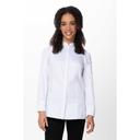 Chef Works White Extra Small Modern Fit Tulum Chef Coat for Women