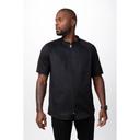 Chef Works Black Large Modern Fit Arcadia Chef Coat for Men