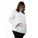 Chef Works White Large Classic Fit Maternity Chef Coat for Women