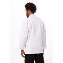 Chef Works White Modern Fit Henri Executive Chef Coat for Unisex, 44 inch