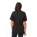 Chef Works Black Small Modern Fit Roxby Chef Coat for Women
