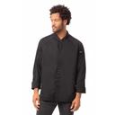 Chef Works Black Extra Large Modern Fit Valencia Chef Coat