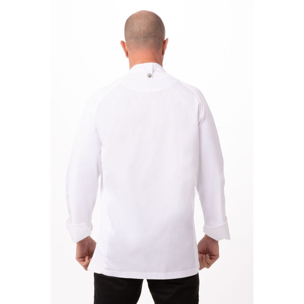 Chef Works White Extra Large Modern Fit Valencia Chef Coat