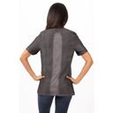 Chef Works Black Medium Modern Fit Chelsea Chef Coat for Women