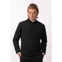 Chef Works Black Medium Modern Fit Apex Banquet Coat for Men