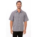 Chef Works Black and White Check 3XL Classic Fit Cook Shirt for Unisex