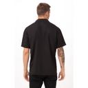 Chef Works Black Medium Classic Fit Cool Vent Cook Shirt for Unisex