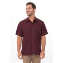 Chef Works Merlot Large Classic Fit Universal Shirt for Men