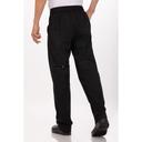 Chef Works Black 3XL Classic Fit Cool Vent Baggy Chef Pant