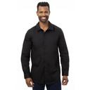 Chef Works Black 2XL Classic Fit Premium Formal Dress Shirt for Men