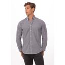 Chef Works Black and White Check 2XL Modern Fit Gingham Dress Shirt for Men