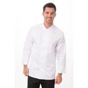 Chef Works White Modern Fit Trieste Premium Cotton Chef Coat for Unisex, 38 inch