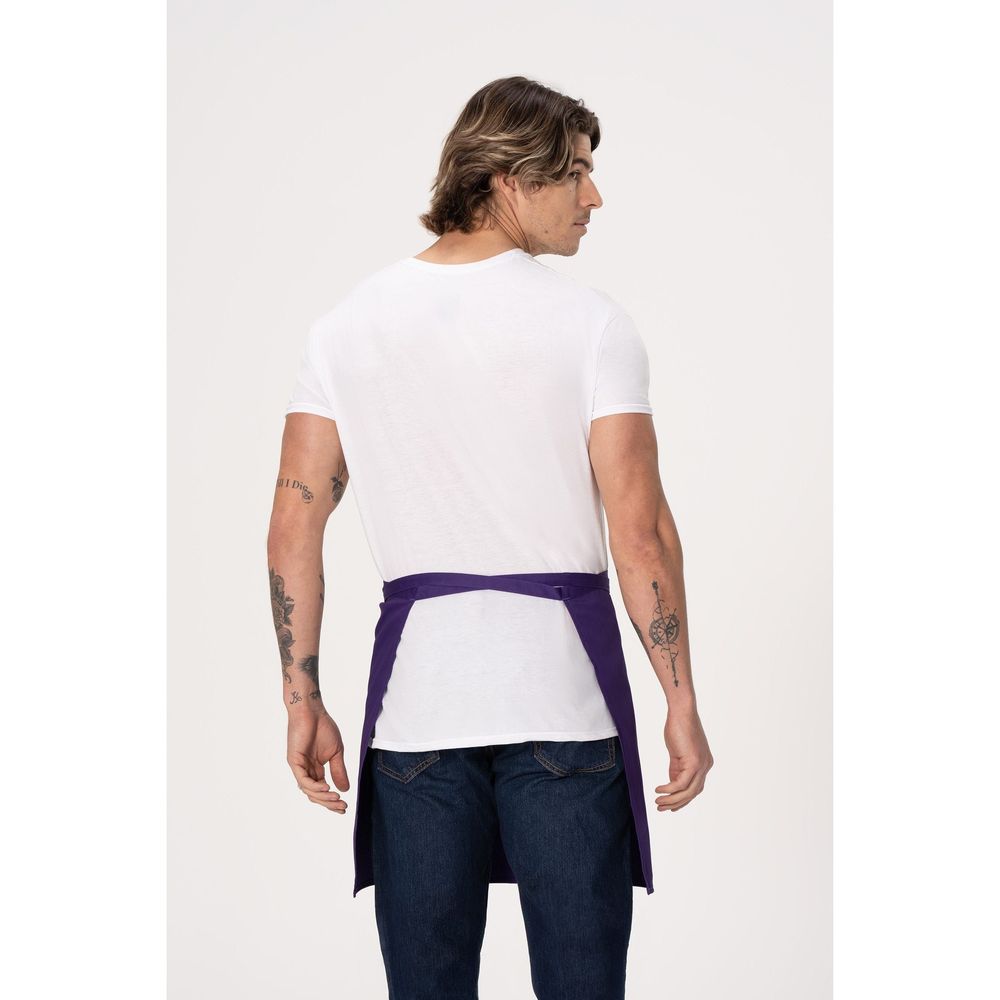 Chef Works Purple Half Bistro Apron, 19 inch Long x 27.5 inch Wide