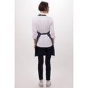 Chef Works Navy Two Patch Pocket Bib Apron, 30.5 inch Long x 24 inch Wide