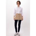 Chef Works Khaki Waist Apron, 12 inch Long x 23 inch Wide