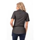 Chef Works Black Reversible Waist Apron, 11.75 inch Long x 21 inch Wide