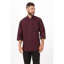 Chef Works Merlot Extra Large Classic Fit Morocco Chef Coat for Unisex