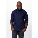 Chef Works Navy Large Classic Fit Morocco Chef Coat for Unisex