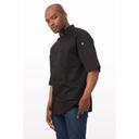 Chef Works Black 3XL Classic Fit Montreal Cool Vent Chef Coat