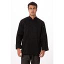 Chef Works Black 2XL Classic Fit Calgary Cool Vent Chef Coat