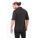 Chef Works Black Medium Modern Fit Avignon Bistro Shirt for Men