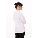 Chef Works White Medium Classic Fit Sofia Chef Coat for Women