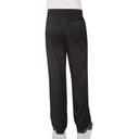 Chef Works Black Small Classic Fit Essential Baggy Zip-Fly Chef Pant for Unisex