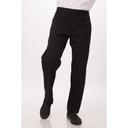 Chef Works Black Medium Classic Fit Lightweight Slim Chef Pant for Men