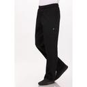 Chef Works Black Large Classic Fit Cargo Chef Pant for Men