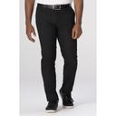 Chef Works Black Chino Poly Stretch Pant for Men, 38 inch