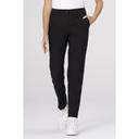 Chef Works Black Chino Poly Stretch Pant for Women, 22 inch
