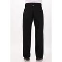 Chef Works Black Generous Fit Essential Pro Chef Pant for Unisex, 42 inch