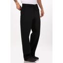 Chef Works Black Large Generous Fit Professional Series Chef Pant for Men