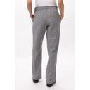 Chef Works Small Check Medium Classic Fit Essential Baggy Chef Pant for Women