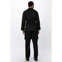 Chef Works Black Sustainable Bib Apron for Unisex, 33 inch Long x 27.5 inch Wide