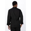 Chef Works Black Extra Small Modern Fit Sustainable Hartford Chef Coat for Unisex
