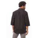 Chef Works Black Extra Large Classic Fit Lisbon Chef Coat